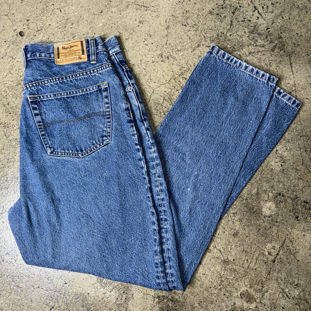 Vintage 90s Pepe jeans high waisted mom jeans size 32